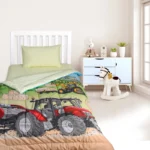 Kids Comforter Set - Tractor