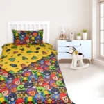 Kids Comforter Set - Bot Face