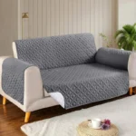Ultrasonic Quilted Sofa Covers - Grey